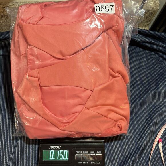 Emily West Girls Dress 16 Coral Tulle Party Formal Prom Dance Special Occasion - Picture 8 of 8